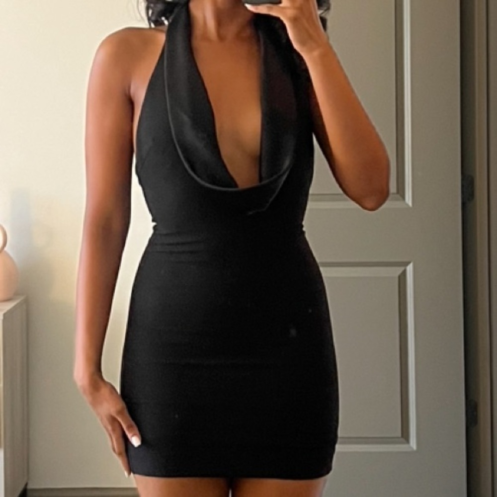 Zara Midnight Black Dress